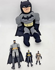 Batman Toy Action Figure And Plush Lot Of 4 (1992, 2015, 2018) Bat Man Toys