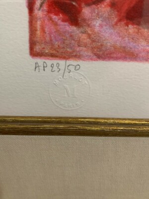 Alexandra Nechita、Healing Efforts、希少画集画 Alexandra Nechita artwork entitled 