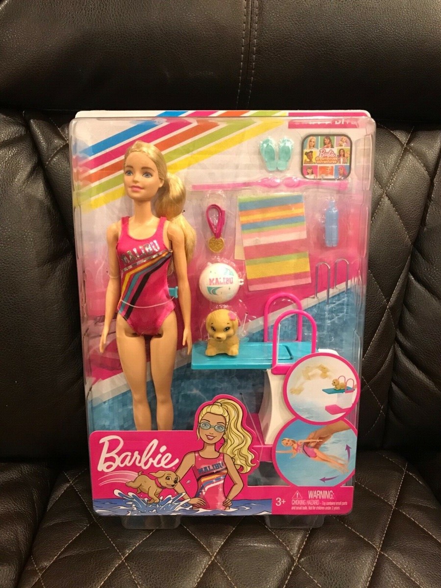 Barbie Dreamhouse Adventures Swim 'n Dive Doll