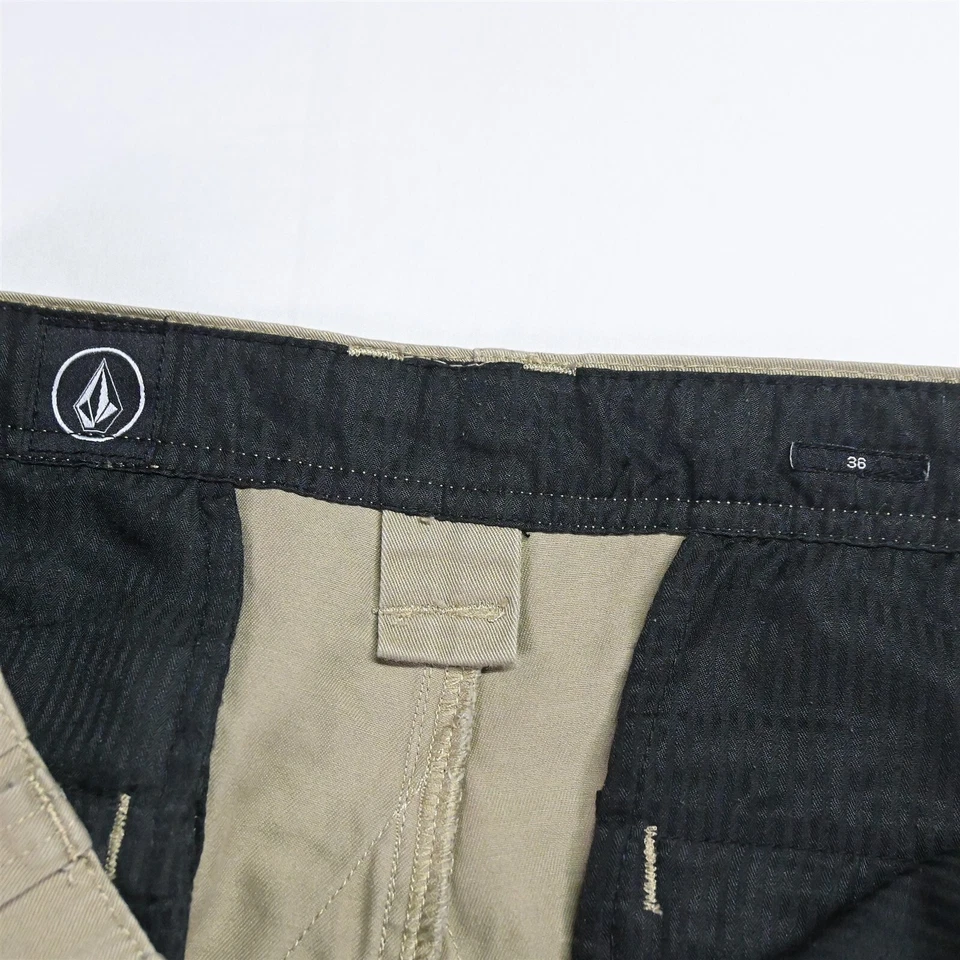 Volcom 36 x 9" Khaki Vargo Cargo Shorts - Image 3 of 4