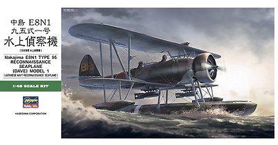 New Hasegawa JT97 NAKAJIMA E8N1 Type 95 Reconnaissance Seaplane