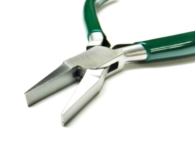 Flachzange Juweliere VERWENDUNG 5'' Auffädeln Formen Perlenschmied Zange