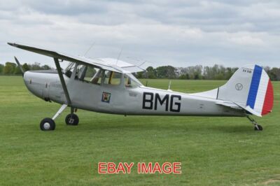 PHOTO  AEROPLANE CESSNA O-1E BIRD DOG '24541 / BMG' (G-JDOG) C/N 24541 BUILT 195