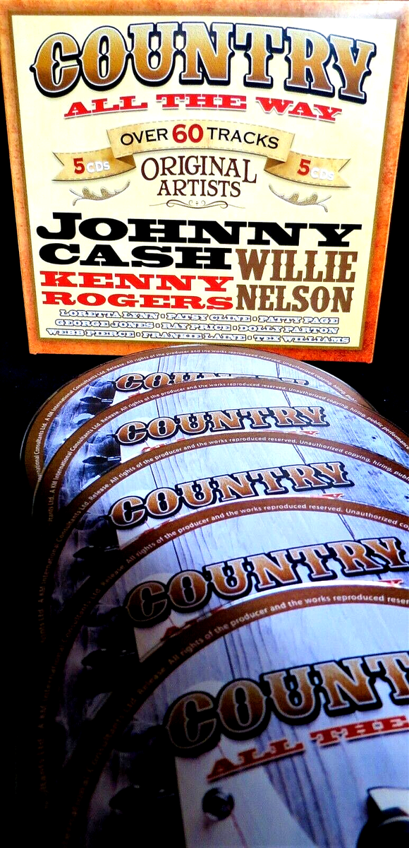 N0201-01★良品 CD カントリー系 DOWILLIAMS 他まとめ19点 Country Music All The Way 5CD NEW Loretta Lynn, Willi Nelson 60