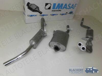 Imasaf Auspuffanlage komplett für Alfa Giulia 1300 TI + 1600 Super 1962-1970