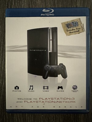 Welcome to Sony PlayStation 3 & PlayStation Network Blu-Ray Disc w/ Pain Game