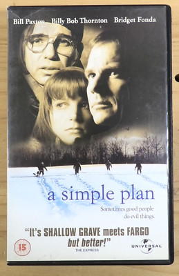 A Simple Plan (RARE BIG BOX EX RENTAL VHS!)