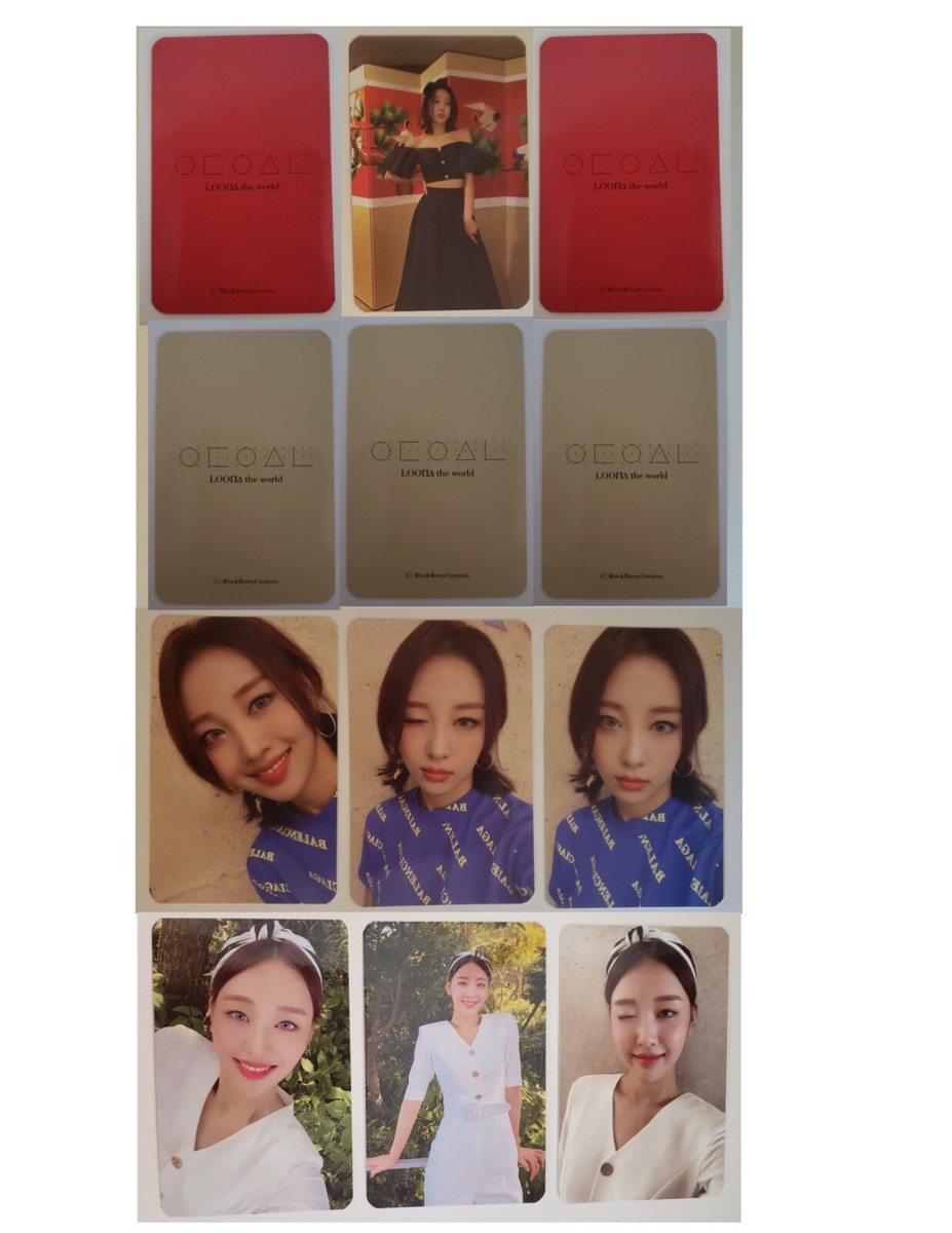 LOONA 12:00 musickorea ヨントン特典 ヘジュ ポストカード