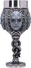 Nemesis Now Harry Potter Death Eater Mask Voldemort Collectible Goblet, Black Si