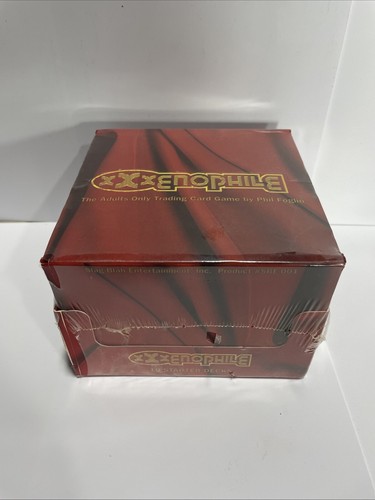 XXXENOPHILE 1996 ADULT CARDS 10 Starter Decks Sealed Booster Box - Picture 7 of 12