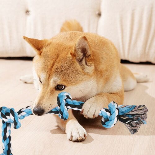 Large XXL Rope Toys for Dogs Teeth Cleaning Tug of War - Picture 3 of 7
