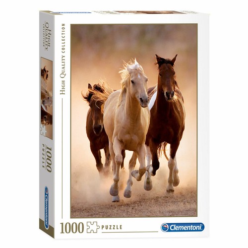 Puzzle 1000 Pièces Animaux Paysage Bâtiments Motif 50 X 69Cm Clementoni - Photo 13/20