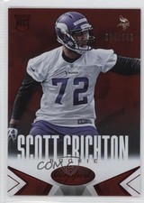 2014 Certified Red 34/249 Scott Crichton #158 z6b