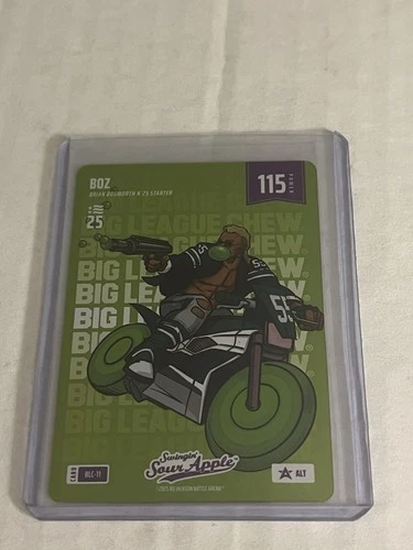 2025 Bo Jackson Battle Arena NSCC Boz Big League Chew Sour Apple BLC-11