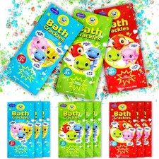 Bath Crackles for Kids 12 Pack, Toddler Bath Toys Nontoxic  Fragrance-Free a...