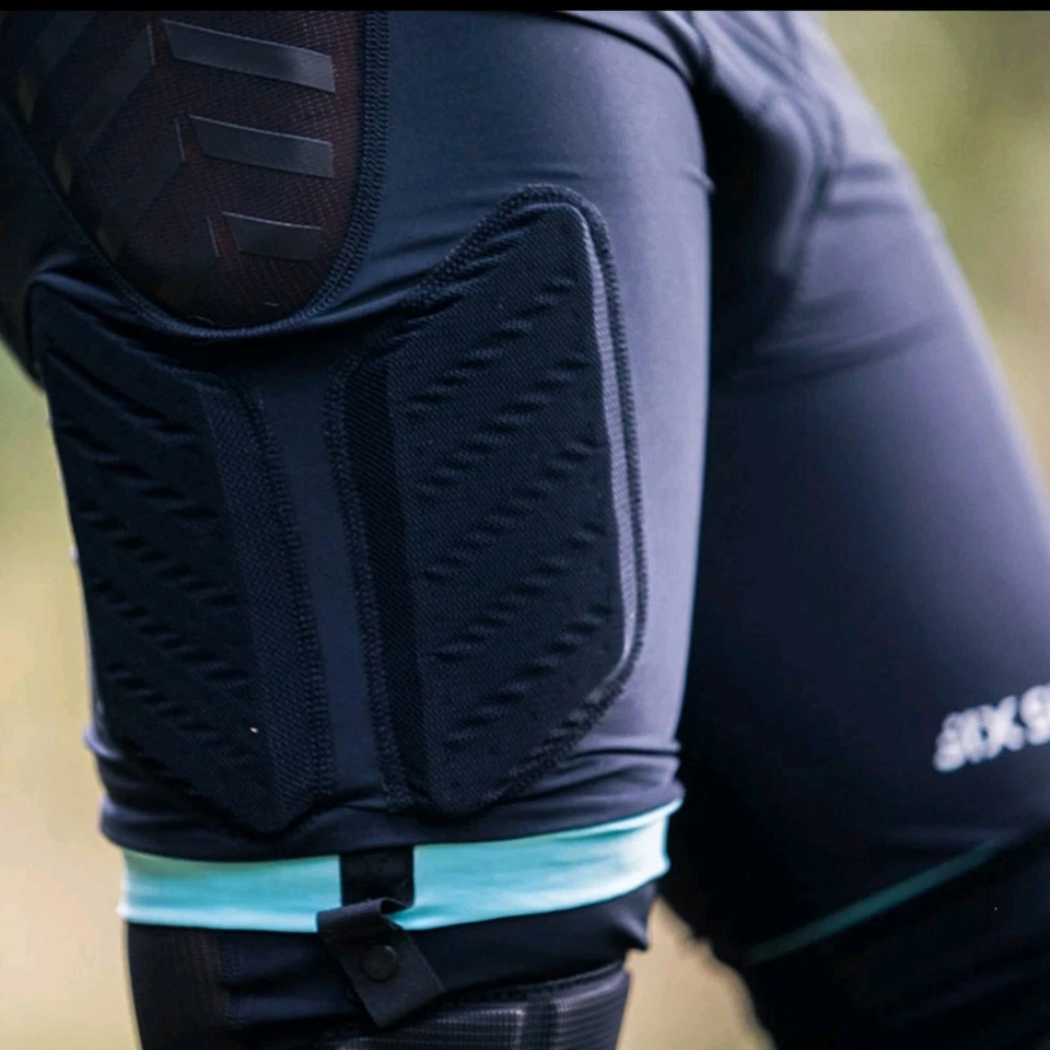 Pantalones Cortos de Compresión SixSixOne 661 EVO XL MTB Ciclo D3O Protección Acolchada Foto 4 de 4
