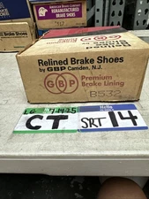 Guaranteed Brake Parts B532 Relined Brake Shoes