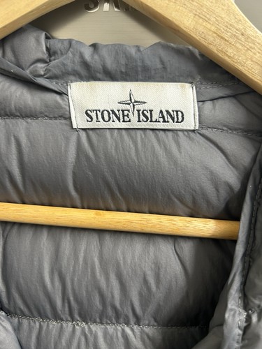 stone island micro down jacket grey XL - Picture 4 of 11