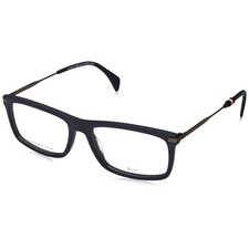 Tommy Hilfiger Mens Rectangular 55mm Eyeglass...
