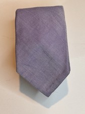 Gitman Bros Men's Skinny Tie 100 Cotton Lavender Made In USA