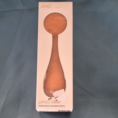 PMD Clean Smart Facial Brush Waterproof Silicone Pink 4-Speed