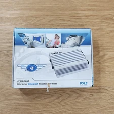 Pyle PLMRA400 4 Channel 400 Watt Marine Amplifier