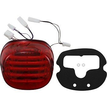 Custom Dynamics Red ProBEAM Integrated Low Profile LED Taillights NO TAG LIGHT