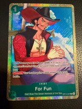 For Fun OP14-037 R Alternate Art One Piece Card Game Azure Sea's Seven