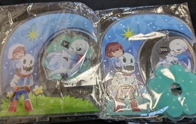 Undertale Sans Papyrus Acrylic Stand Set Unused 2 Pieces