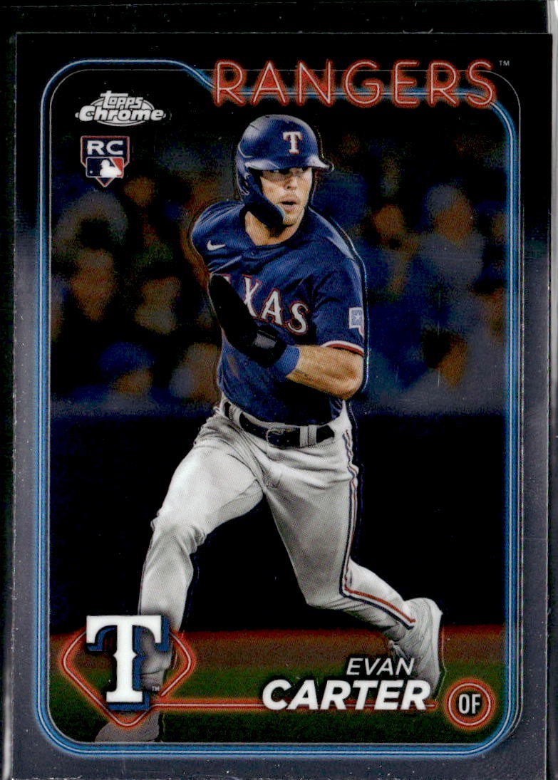 2024 Topps Chrome Evan Carter #136 RC