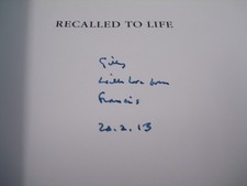 			Recalled To Life by Francis Drewar, Francis Drewar, Francis Drewa		