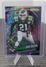 ERIC ALLEN 2025 Panini Prizm Football Lazer Parallel NFL Card #17 Eagles