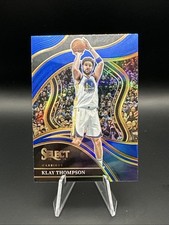 2023-24 Panini Select Klay Thompson Courtside Blue PRIZM Golden State Warriors