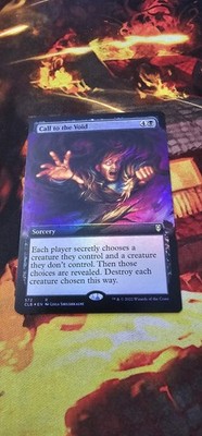 Call to the Void (Extended Art) Commander Legends: Battle for Baldur's Gate Foil