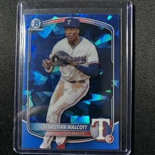 2025 Bowman Sapphire Edition - Chrome Prospects Sebastian Walcott #BCP-133 (RC)