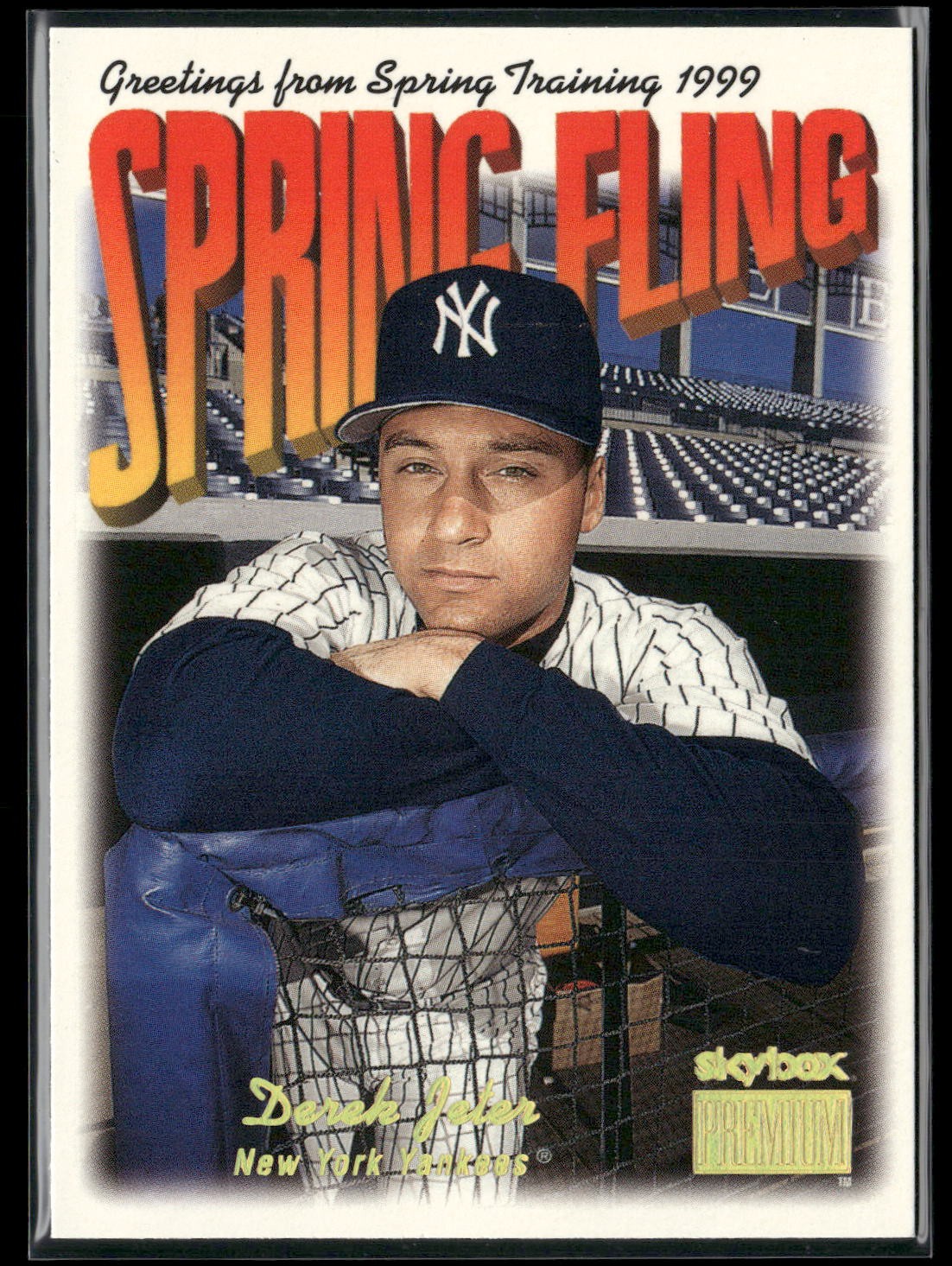 1999 SkyBox Premium #276 Derek Jeter