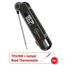 TempPro TP620W Waterproof Instant Read Thermocouple Meat Thermometer BBQ Grill