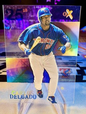 2003 Carlos Delgado Fleer E-X #71 Toronto Blue Jays