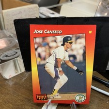 1992 Donruss Triple Play #214 Jose Canseco Oakland Athletics