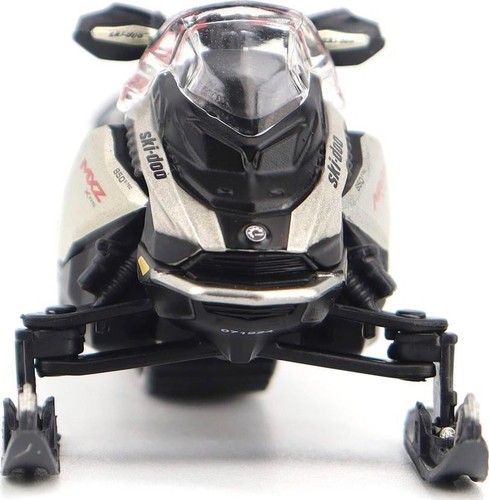 Ski-Doo MXZ X-RS Snowmobile Spartan Red and Gray Metallic 1/32 by BRP Models - Picture 4 of 6