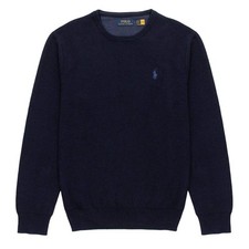 Polo Ralph Lauren Cotton Crewneck Jumper Navy Heather
