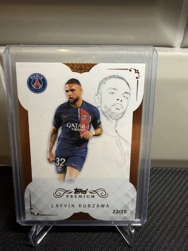 Layvin Kurzawa Topps Premium PSG team set /25