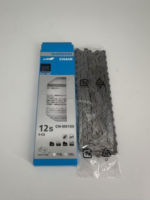 #ad Shimano DEORE XT 12 Speed Chain CN M8100 MTB E Bike Chains 126 Links Quick Link $29.99