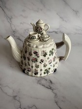 Tea Pot One Cup Small Portmeirion Paul Cardew Botanic Garden Vintage