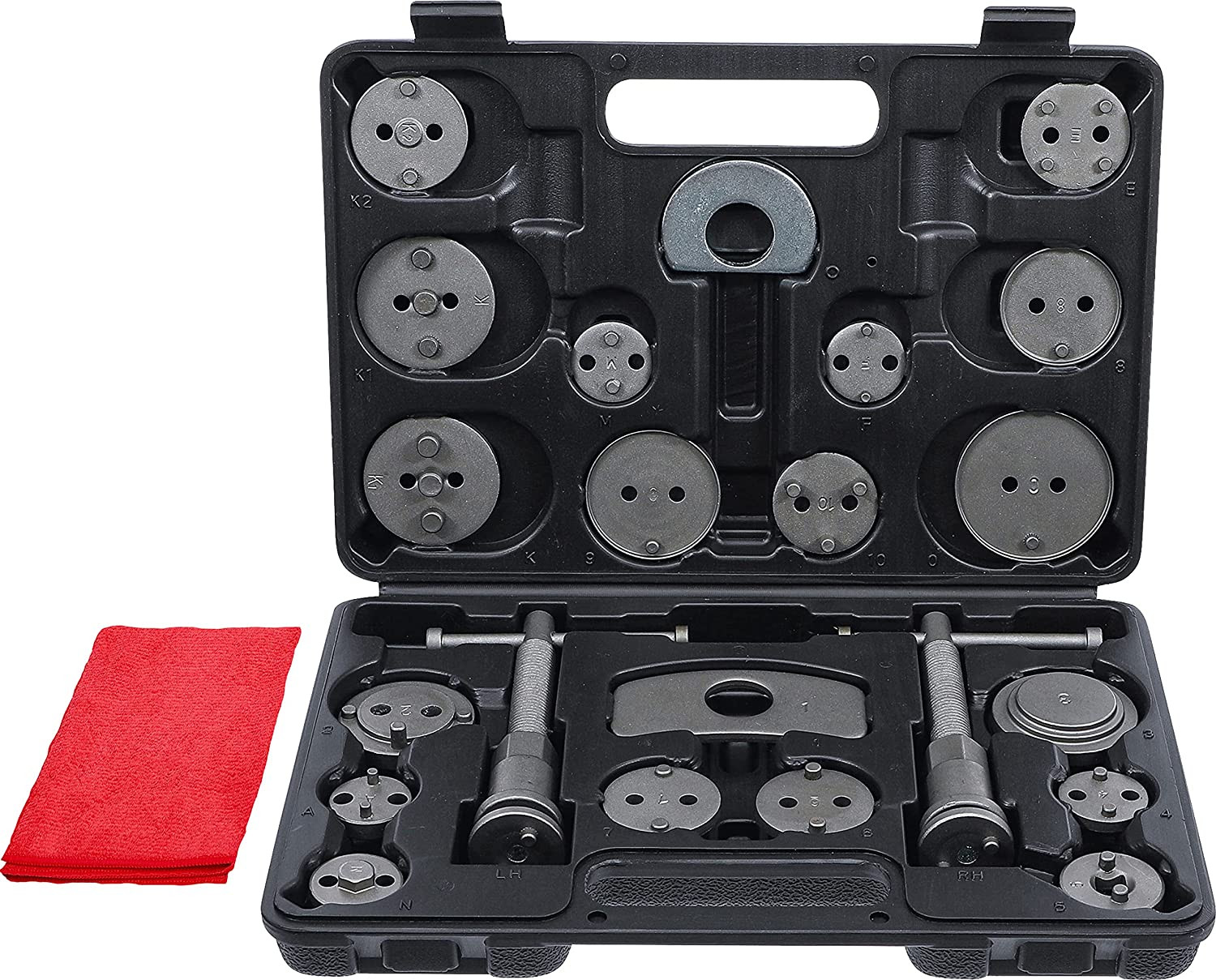 Jeu de repousse-pistons de frein avec double broche pas à gauche et pas à droite