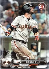 2017 Bowman #90 Brandon Belt Giants