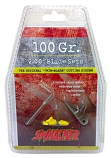 Swhacker 100 Gr 2 in Replacement Blades 2-Blade Stainless Steel 6 Pack