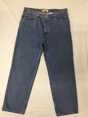 Levi's 550 Relaxed Fit Jeans Mens 38x30 Blue Denim Classic Tapered Leg Pants
