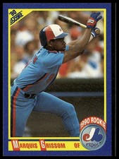 Marquis Grissom *ROOKIE CARD* (RC) 1990 Score #591. rookie card picture