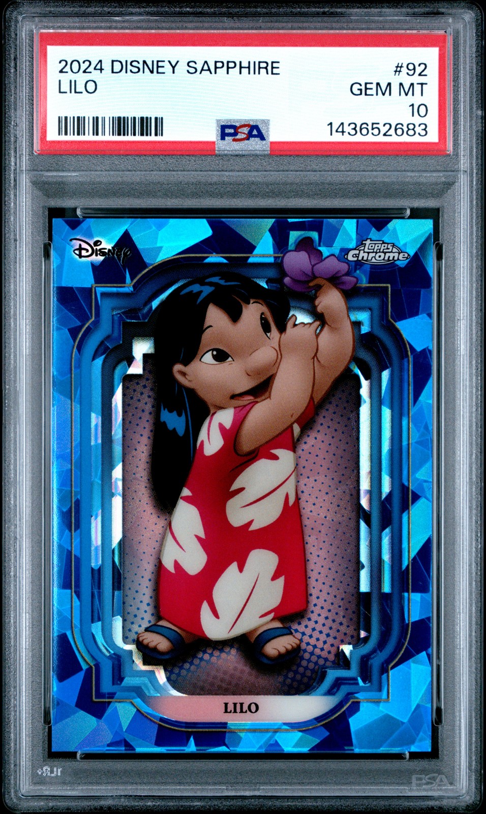 2024 Topps Topps Chrome Sapphire #92 Lilo front